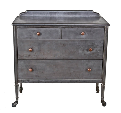 original late 1930's american vintage industrial brushed cold-rolled s   Urban Remains Chicago