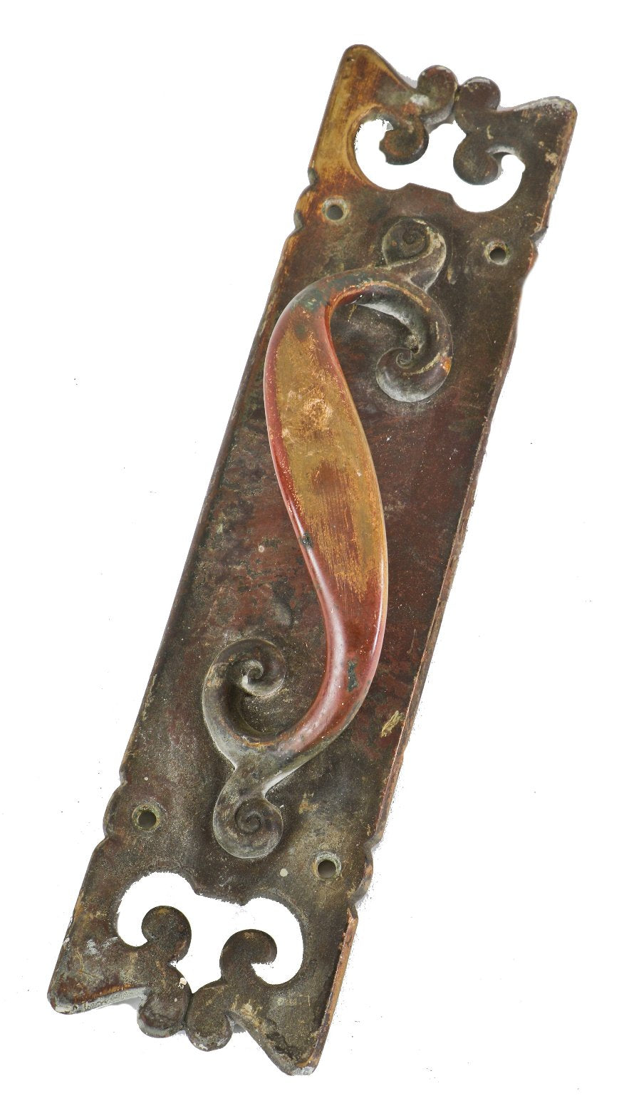 single late 19th or early 20th century heavily oxidized ornamental