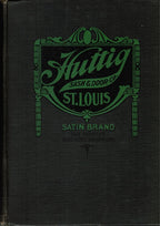 original highly detailed early 20th century huttig sash and door company general catalog containing exterior and interior architectural designs
