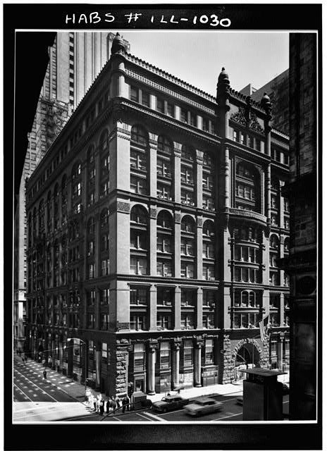 all original museum-quality c. 1930's american art deco style rookery building interior lobby stamped bronze metal elevator door transom panel