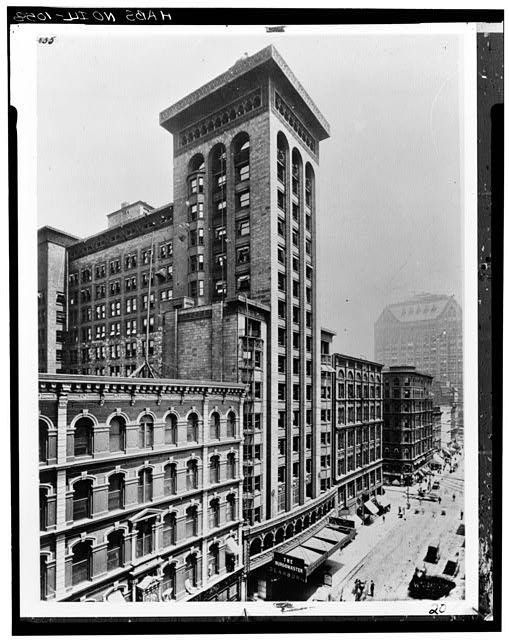 original 1892 schiller building or garrick theater exterior ornamental terra cotta panel executed by the northwestern terra cotta company