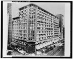 historically important late 19th or early 20th century original exterior white glazed terra cotta schlesinger & mayer department store building stringcourse panel