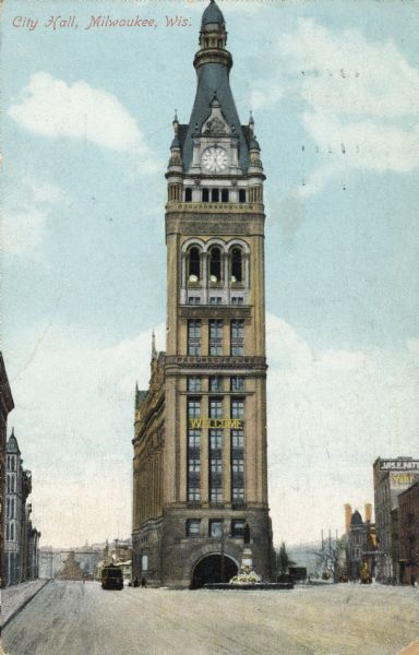 original buff-colored slip glazed terra cotta exterior baluster section from henry c. koch's 1895 milwaukee city hall building