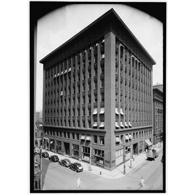 original and intact louis sullivan-designed interior office door emblematic backplate and doorknob salvaged from the historically important wainwright building