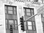 impressive c. 1920's documented american art deco style refinished ornamental cast iron mashall field & company department store perforated exterior building facade panel
