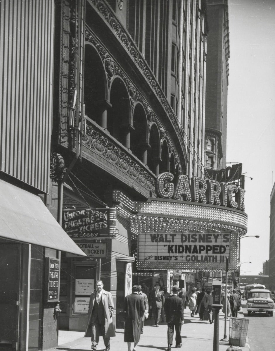 original 1892 exterior schiller building or garrick theater terra cotta window surround module or panel executed by northwestern