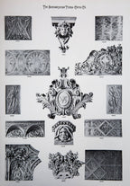 profusely illustrated 1910 northwestern terra cotta catalog with images of custom ornament executed for buildings across the country