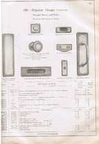 highly comprehensive original and intact c. 1922 sargent and company "locks and hardware" builders' hardware catalog