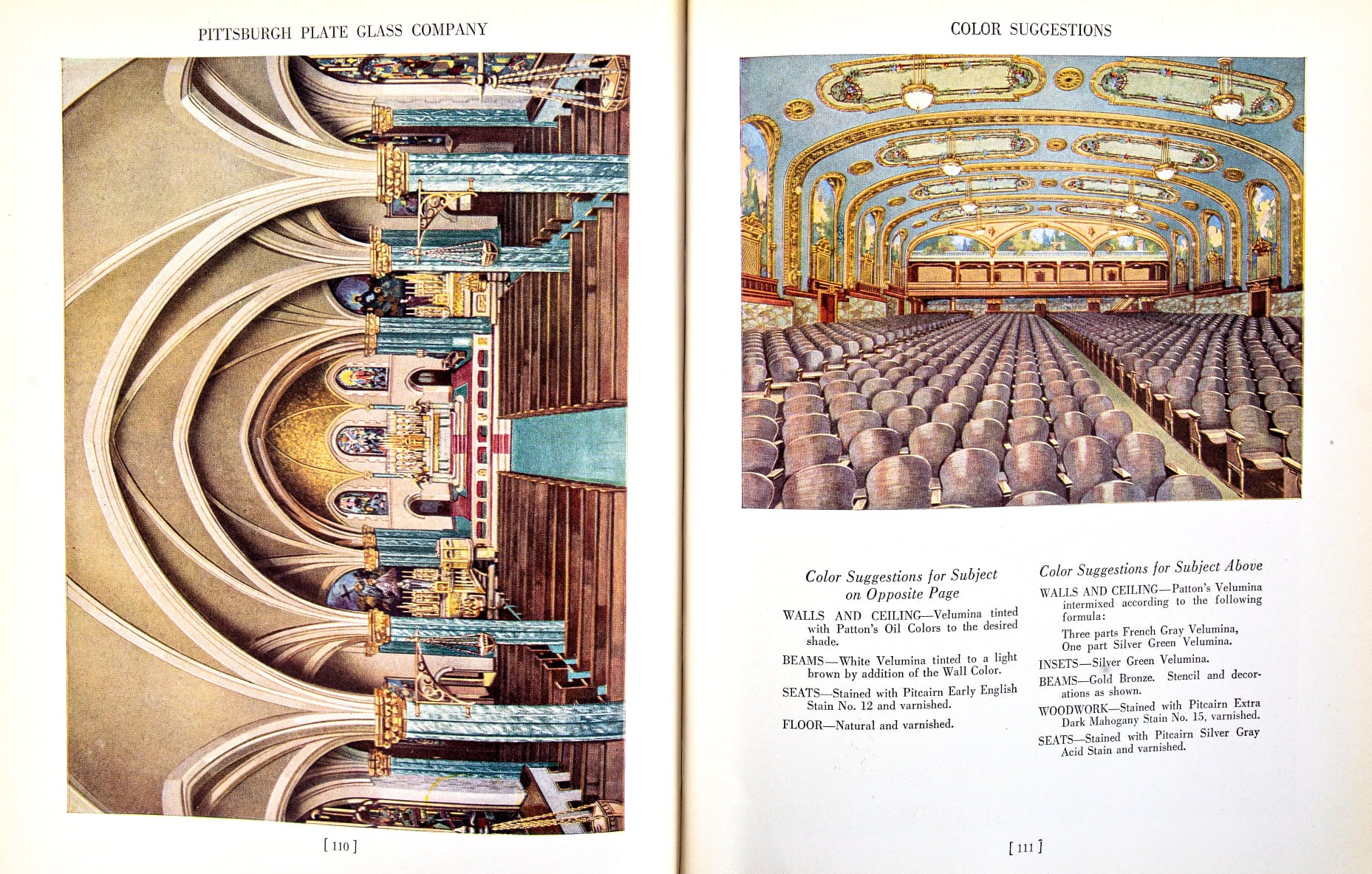 rare 1920s original hard to find pittsburgh plate glass company hardbound profusely illustrated product catalog