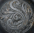 rare 1892 adler and sullivan schiller building or garrick theater monogrammed doorknob and matching backplate