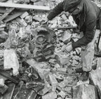 historically important 1881 adler and sullivan rosenfeld building red glazed terra fragment salvaged by richard nickel in 1959