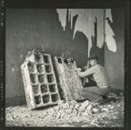 historically important 1881 adler and sullivan rosenfeld building red glazed terra fragment salvaged by richard nickel in 1959