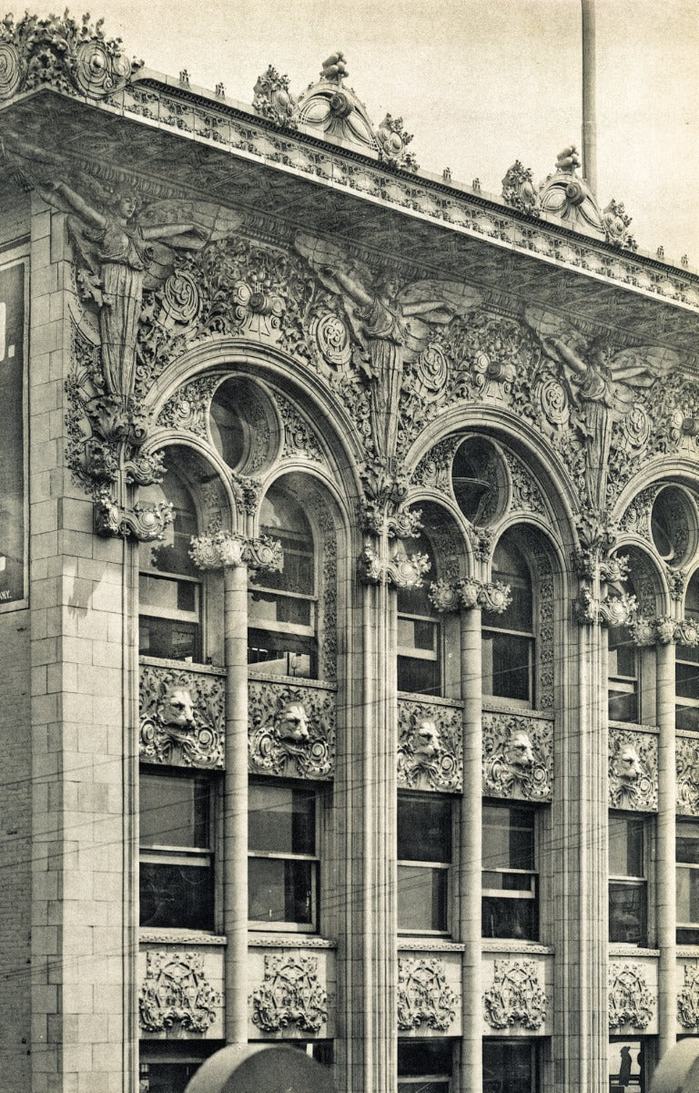 original ornamental cast bronze 1899 interior bayard-condict building office door hinged letters mail slot