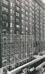original 1894 louis h. sullivan-designed copper-plated cast iron chicago stock exchange staircase riser fragment by winslow brothers