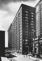 original 1890s ornamental cast iron burnham and root office door monadnock building "letters" mail slot