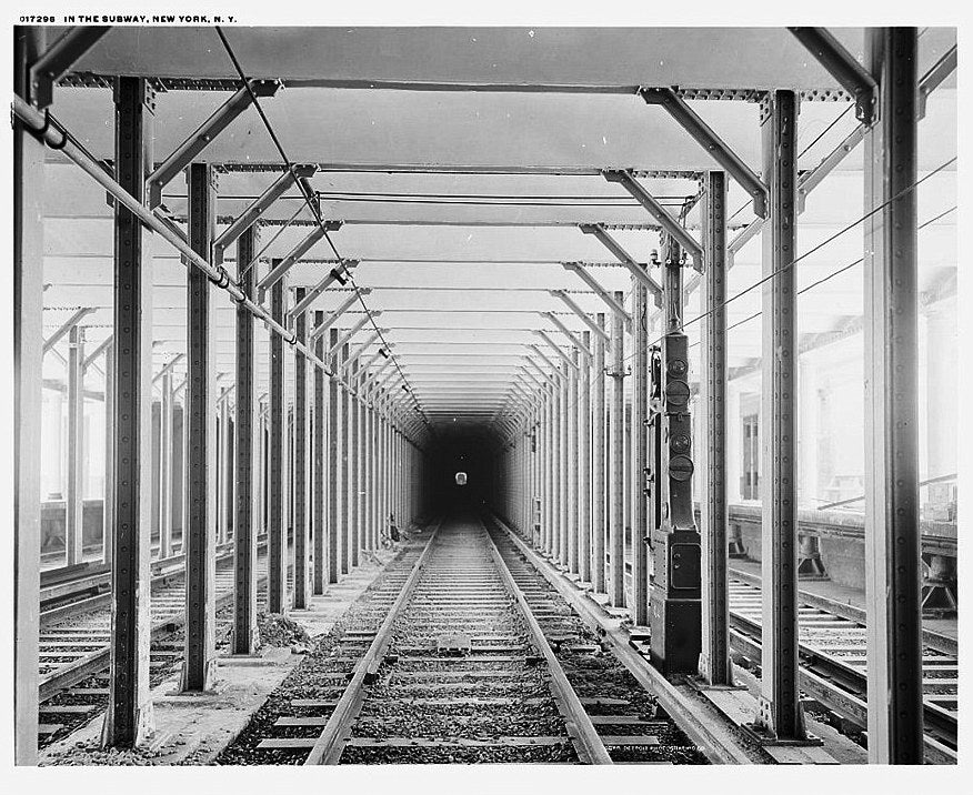 original c. 1930's highly sought after single-sided diminutive vitreous or porcelain enameled "not for exit" new york city subway station sign with bold black lettering