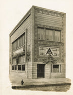 rare double-sided original musuem-quality 1914 louis h. sullivan-designed terra cotta ornament from home building association bank