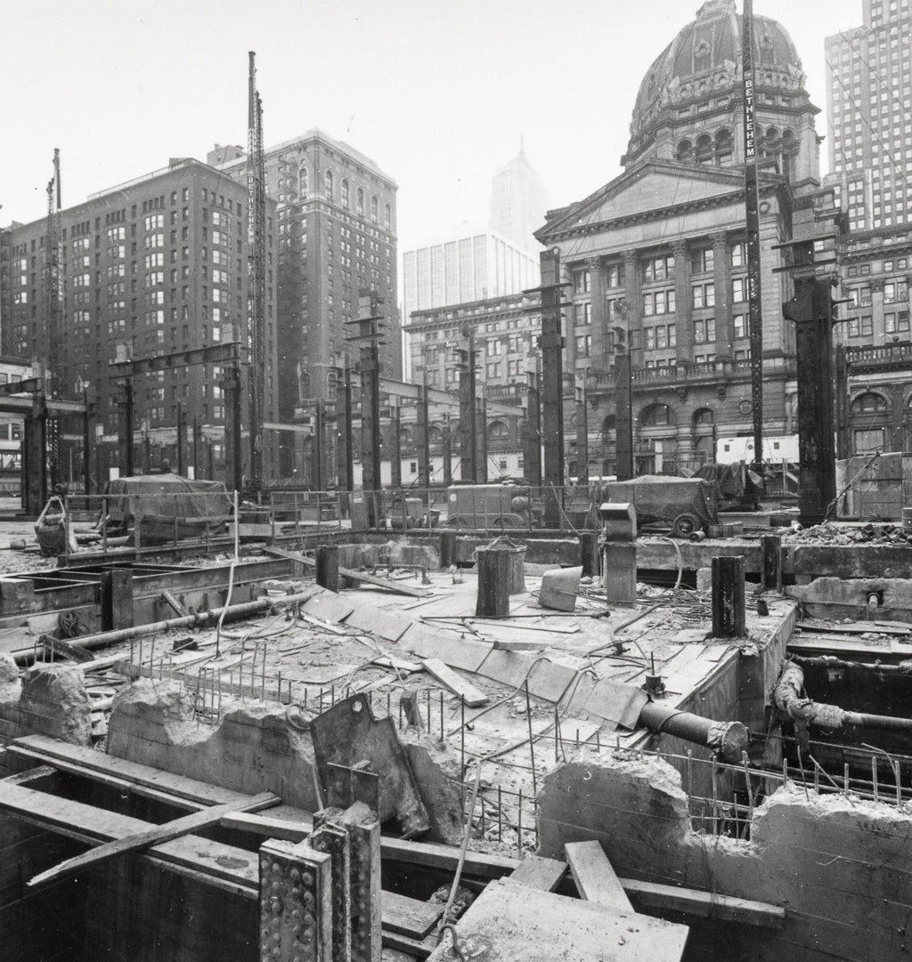 historically important henry ives cobb-designed custom hardware for chicago's federal building
