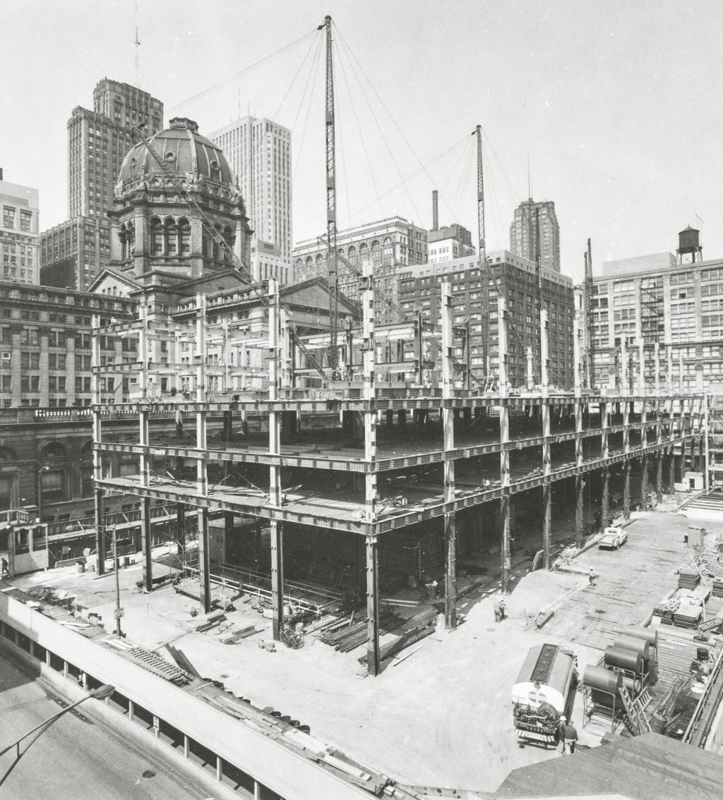 historically important henry ives cobb-designed custom hardware for chicago's federal building