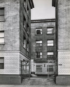 original frank lloyd wright-designed 1895 buff-colored terra cotta module salvaged from francis apartments building