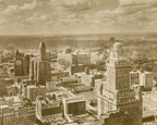 rare 1927 original profusely illustrated and brightly colored jewelers building dedication booklet