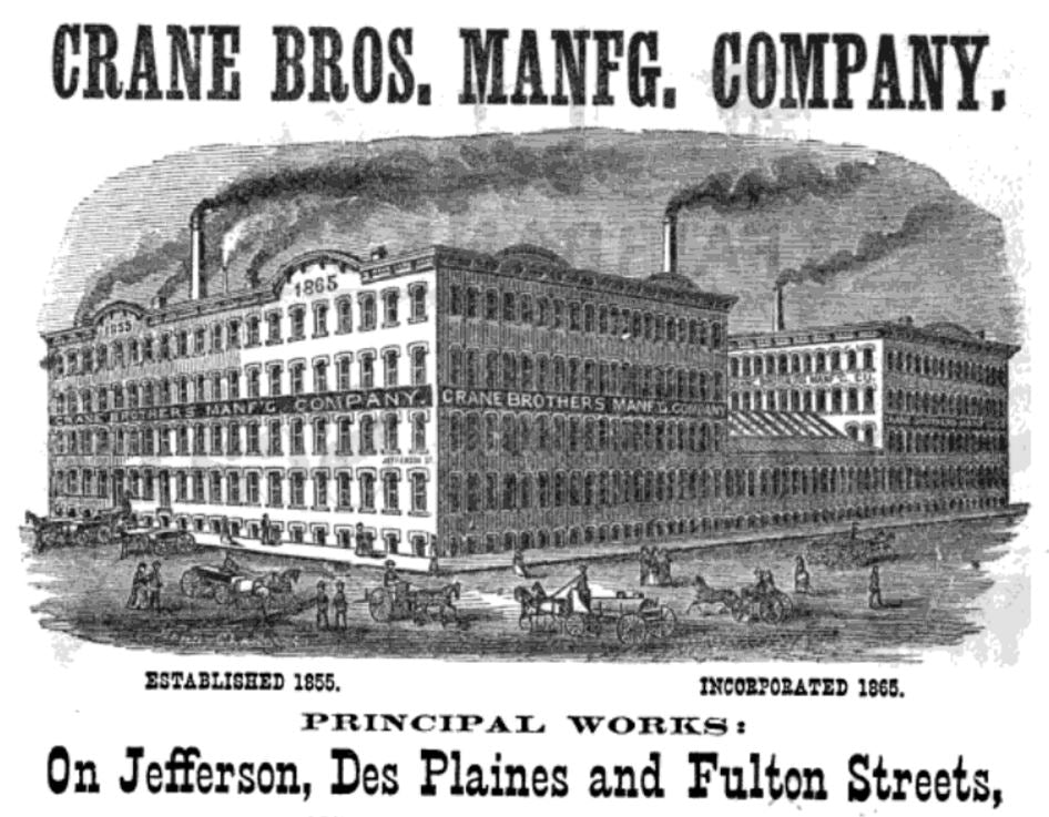 repurposed vintage american industrial object display stand with weighted boylston cast iron grease trap valve cover and old crane plumbing pipe fittings