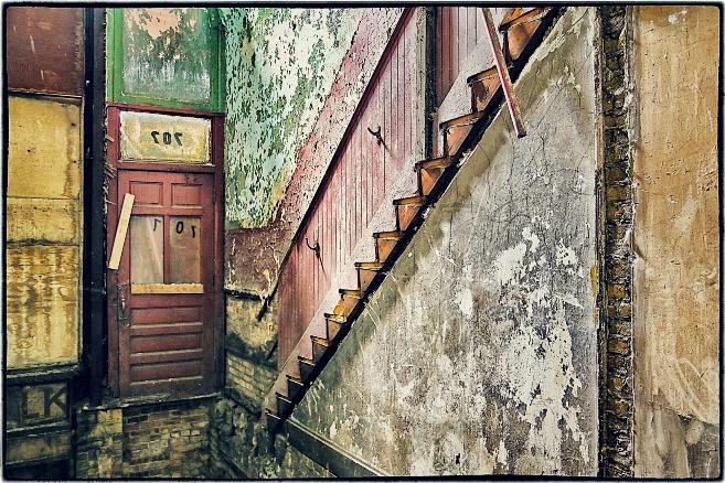 single original and intact american made antique 19th antique salvaged century solid walnut wood octagonal-shaped chicago commercial building newel post with intact cap and finial