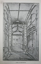 original 1890s jenney and mundie-designed interior isabella building cast aluminum lobby offie doorknob