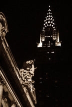 very rare all original c. 1931 historically important interior lobby art deco streamlined style new york city chrysler building nickel-plated cast bronze doorknob