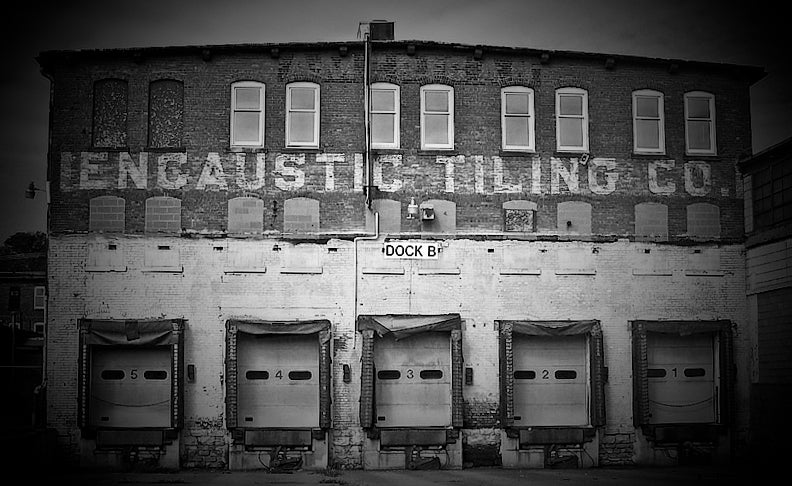 rare 19th century american victorian era mottled majolica glazed oversized interior residential fireplace tile with light crazing