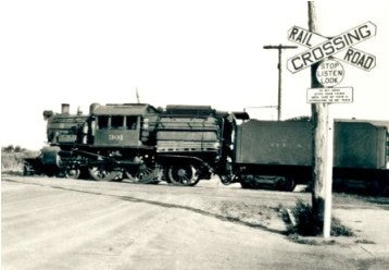 original vintage american industrial single-sided embossed letter "crossing" cast iron railroad crossbuck sign with nicely aged surface patina