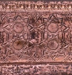 documented late 19th century original chicago stock exchange building copper-plated ornamental cast iron staircases stringer section