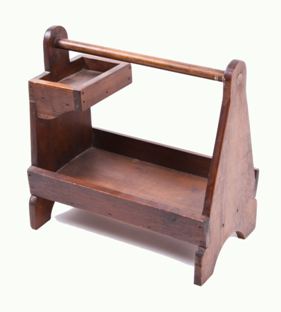 original and remarkably intact early 20th century salvaged antique chicago vintage industrial varnished pine wood factory tool box