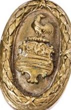 classic and dignified original c. early 20th century ornamental cast brass blackstone hotel guest room door hardware