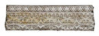 original museum-quality c. 1899 schlesinger & meyer department store white glazed terra cotta panel
