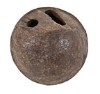 original and unique late 19th century salvaged antique american victorian era lignum vitae wood bowling ball