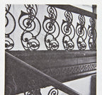 historically important museum quality 19th century american ornamental cast iron interior ornamental cast iron kansas city board of trade building john root-designed baluster