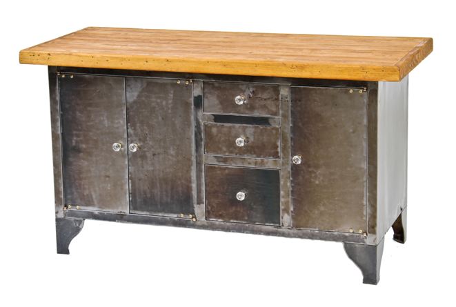 unusual c. 1910 vintage american medical heavy gauge rolled and pressed steel operating room supply cabinet