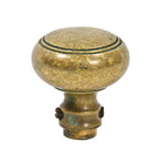 large lot of 100 matching c. 1920's cast brass lakeshore drive athletic club building doorknobs with incised rings