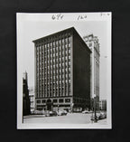 original c. 1956 john szarkowski gelatin silver print photograph depicting the guaranty building designed by the architectural firm of sullivan and adler