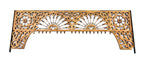exceptional late 19th century antique american high victorian fret-sawn solid white oak wood interior residential grille