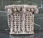 original exceptionally rare and historically important c. 1897 rollin furbeck residence exterior sullivanesque style cast plaster pilaster capital fragment