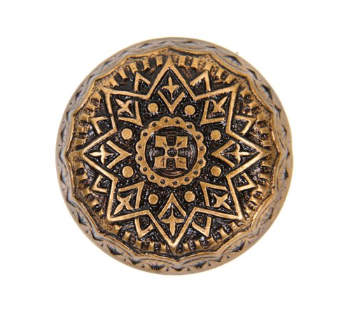 fanciful c. 1870's antique american victorian era cast bronze interior residential passage size doorknob with black enameled inlay
