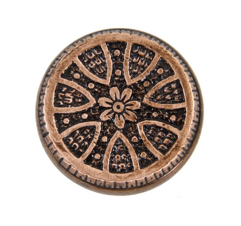original 19th century antique american victorian era residential doorknob with centrally located rosette