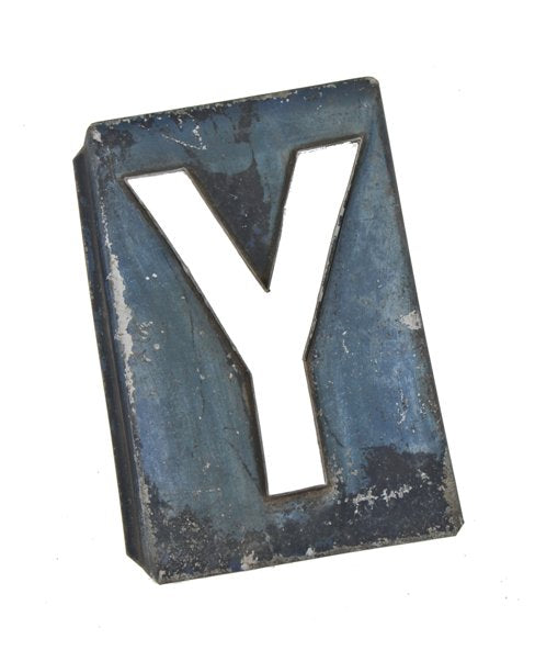 early 20th century american exterior galvanized tin theater marquee changeable letter sign with nicely weathered blue paint finish