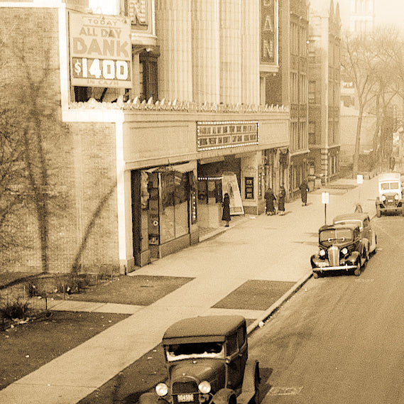 exceptionally intact late 1920's american ornamental cast iron neoclassical style historic sheridan theater lobby staircase baluster panel