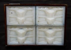 historically important c. 1929 arizona biltmore hotel interior "wrightesque" style pressed opalescent white glass wall sconce panel