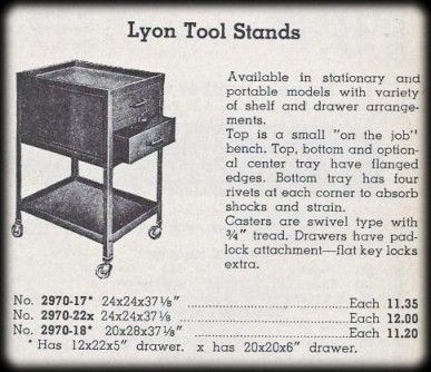 original vintage american industrial salvaged chicago weathered and worn orange painted pressed and folded steel lyon tool stand or cabinet with swivel casters