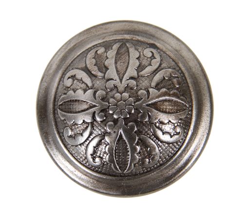 early 20th century american antique brushed steel "montrose" pattern interior residential passage size doorknob with oil-rubbed bronze finish