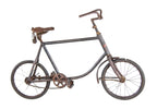 largely intact late 19th century original "iroquois" diminutive sidewalk children's display bicycle with original stamped brass head badge